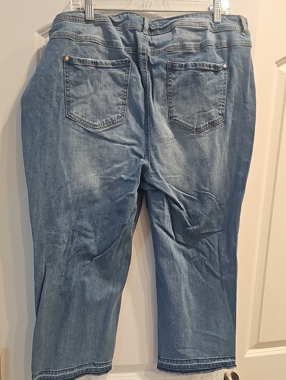 C.1946 Denim High-Rise Jeans — Light Blue
